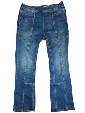 Anthropologie Pilcro Straight Leg Side Zip Jeans Size 27 Y2K